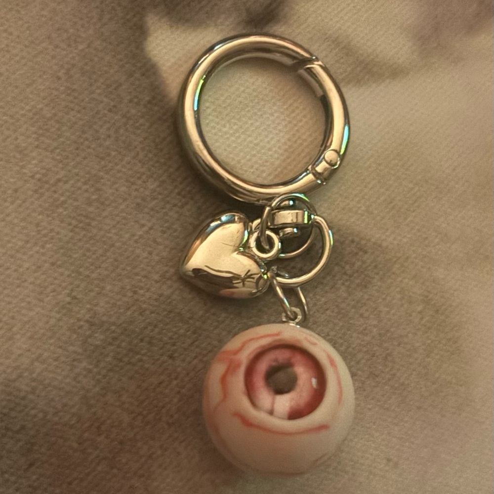 Eyeball keychain